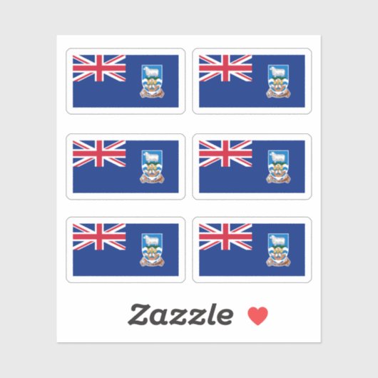 vlag Falkland Islander Sticker (Vel)