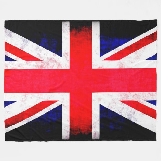Vlag Fleece Deken (Voorkant (Horizontaal))