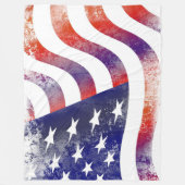 Vlag fleece deken (Voorkant)