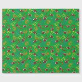 Vlag Football patroon Cadeaupapier (Vlak)