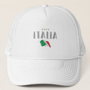 Vlag Football Ventilator Shirt Italië Trucker Pet