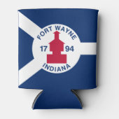 Vlag Fort Wayne, Indiana Kan Koeler (Voorkant)