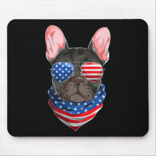 Vlag Franse Bulldog 1 Muismat
