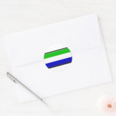vlag Galapagos-eilanden Ronde Sticker (Envelop)