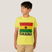  vlag Ghana T-shirt (Voorkant volledig)