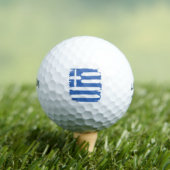  vlag Griekenland Golfballen (Insitu Shirt)