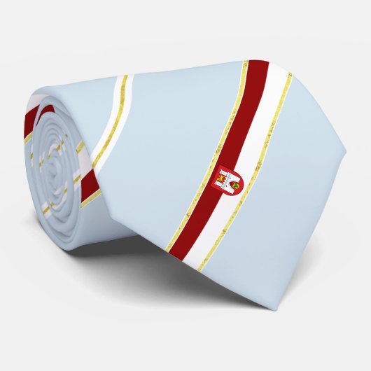 vlag Hannover strees Stropdas (Opgerold)