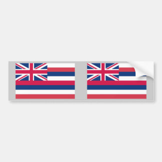 Vlag Hawaii Bumpersticker