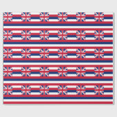 Vlag Hawaii Cadeaupapier (Vlak)