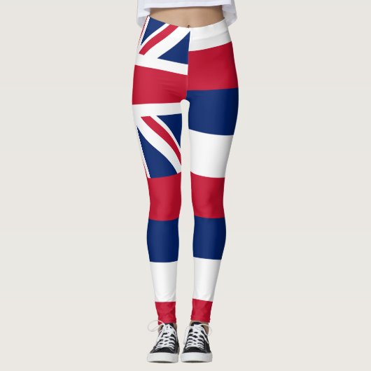 Vlag Hawaii Leggings (Voorkant)
