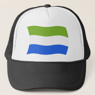 Vlag Hoed van Sierra Leone Trucker Pet