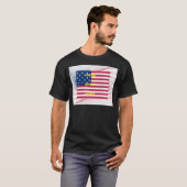 Vlag "Home Sweet Home" Kunstdruk T-shirt (Voorkant volledig)