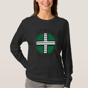 Vlag idee voor kinderen & graafschap Devon in Enge T-shirt