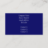 Vlag in de wolken visitekaartje (Achterkant)