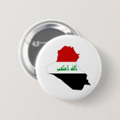 vlag irak - symbool ronde button 5,7 cm (Voorkant /achterkant)