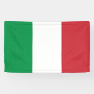 Vlag Italië Tricolore Spandoek