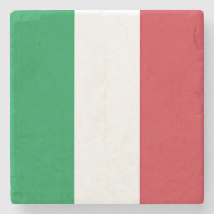 Vlag Italië Tricolore Stenen Onderzetter