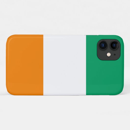 Vlag Ivoorkust Case-Mate iPhone Case (Achterkant (horizontaal))