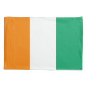 Vlag Ivoorkust Kussensloop (Achterkant)