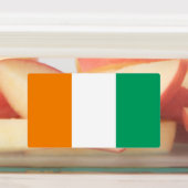 Vlag Ivoorkust Labels (Aangebracht)