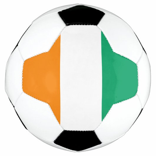 Vlag Ivoorkust Voetbal (Voorkant)