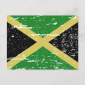  vlag Jamaica Briefkaart (Voorkant)