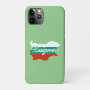 Vlag kaart Bulgarije iPhone 11 Pro Hoesje