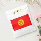 Vlag Kirgizië Bedankzakje (Gezegeld)
