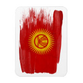 Vlag Kirgizië Magneet (Verticaal)
