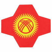 Vlag Kirgizië Voetbal (Enkel)