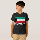  vlag Koeweit T-shirt (Voorkant volledig)