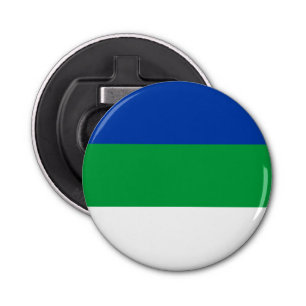 Vlag Komi Button Flesopener