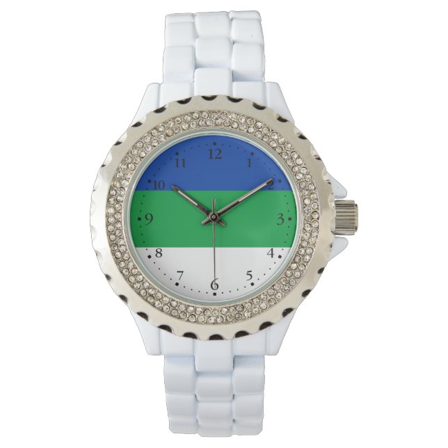 Vlag Komi Horloge (Voorkant)