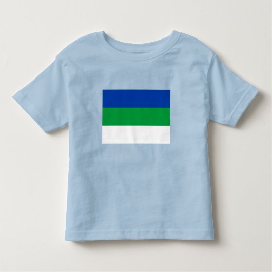 Vlag Komi Kinder Shirts (Voorkant)
