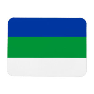Vlag Komi Magneet