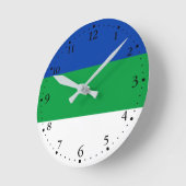 Vlag Komi Ronde Klok (Hoek)