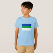 Vlag Komi T-shirt (Voorkant volledig)