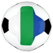 Vlag Komi Voetbal (Gedraaid)