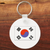Vlag Korea Sleutelhanger (Voorkant)