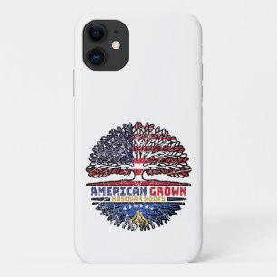 Vlag Kosovo Kosovo-Amerikaan over bomen iPhone 11 Hoesje