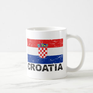  vlag Kroatië Koffiemok