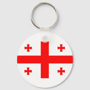vlag land georgië lang symbool sleutelhanger