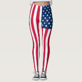 Vlag-Leggings VS - Patriottisch Leggings (Voorkant)