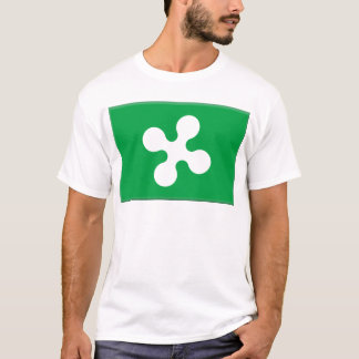 vlag Lombardije (Italië) T-shirt