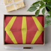 vlag Macedonië Tissuepapier (Geschenk)