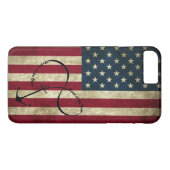 Vlag met oneindige anker Case-Mate iPhone case (Achterkant (Horizontaal))