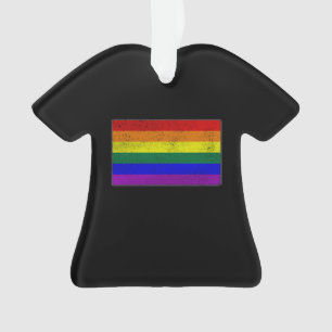 Vlag met speciale LGBTQ-status Ornament