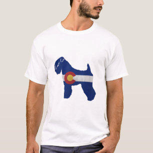 Vlag met zachte beklede wieltjes Terrier Colorado T-shirt