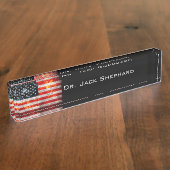 vlag naambordje (Zijkant)