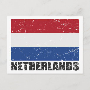  vlag Nederland Briefkaart